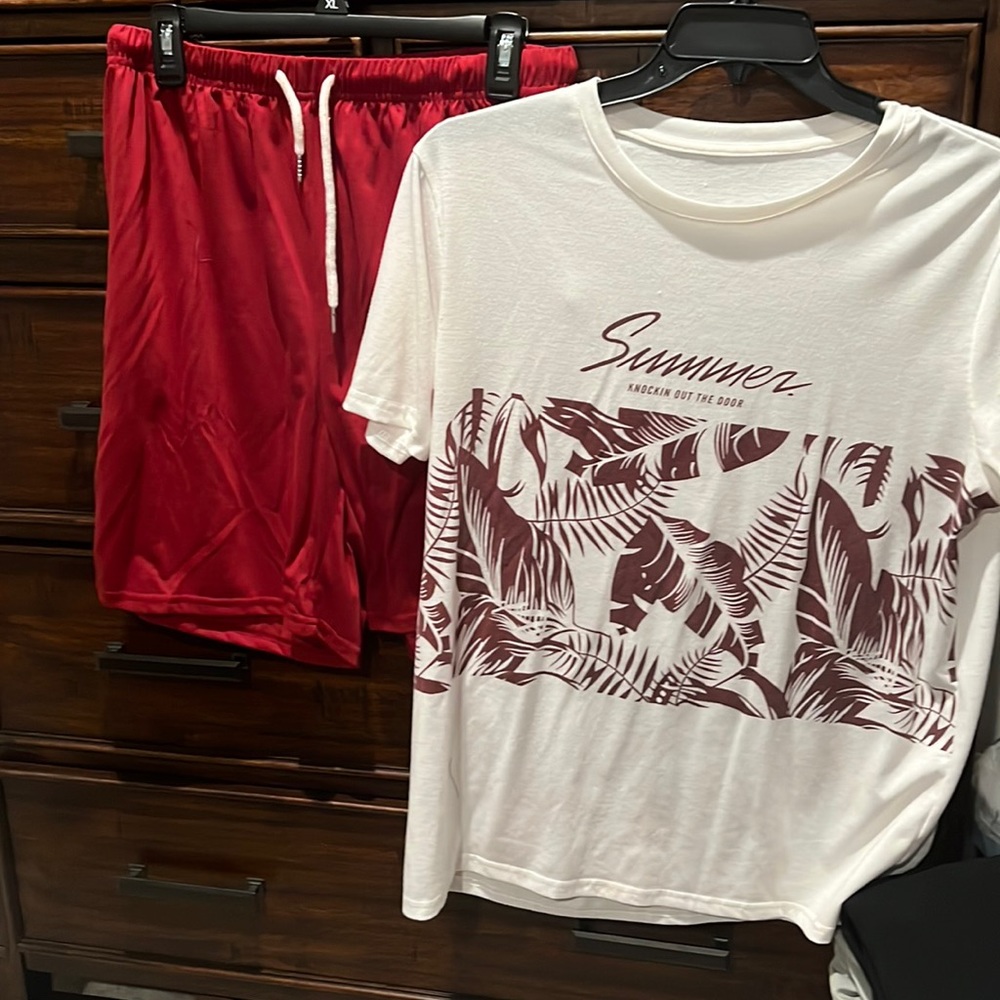 T-shirt and shorts set